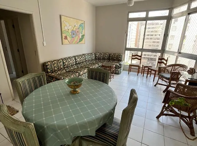 Apartamento Na Rua Da Praia Com Vista Para O Mar Guarujá